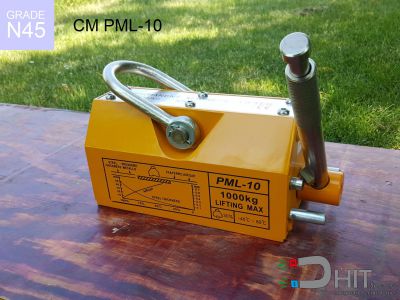 CM PML-10 N45 - chwytaki magnetyczne z odłączanym polem