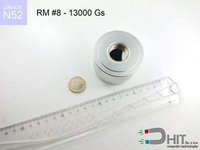 RM R8 ULTRA - 13000 Gs N52 - otwieracz do klipsów magnetyczny